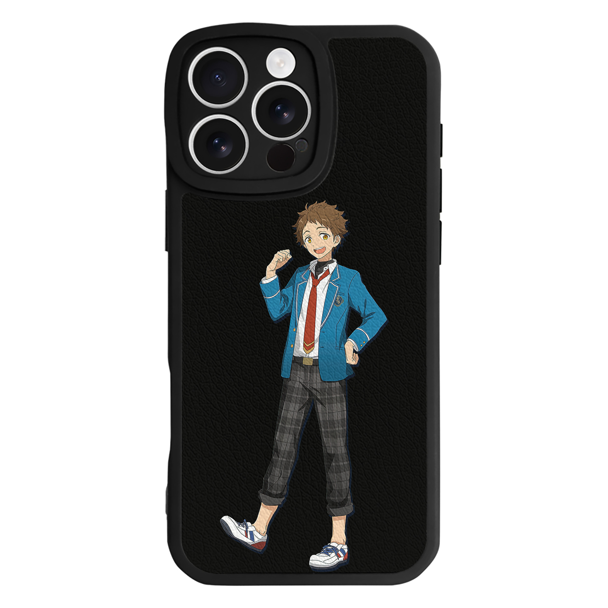 （画像用） あんさんぶるスターズ! Ensemble Stars 【iPhone 16シリーズ対応】シリコンスマホケース（レザー調） 材質：シリコン